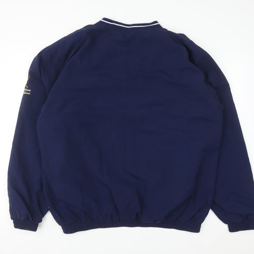 St. Andrews of Scotland Men’s Blue V-Neck Golf Pullover Sweatshirt L
