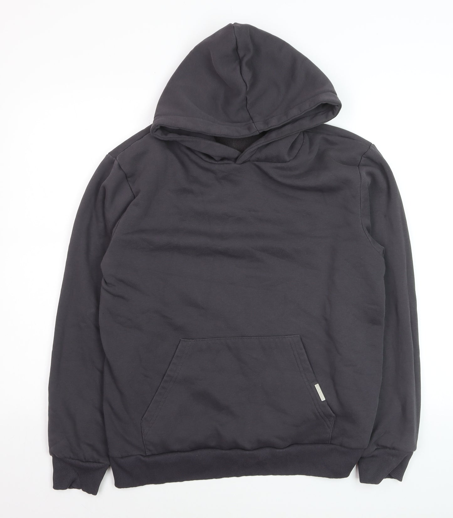 Closure London Men's Black Pullover Hoodie Medium Cotton Blend