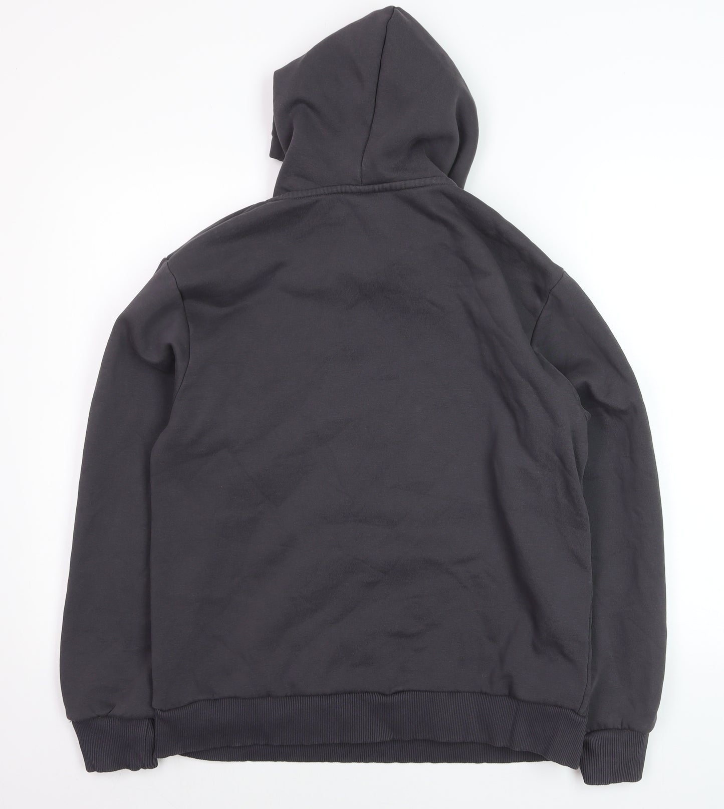 Closure London Men's Black Pullover Hoodie Medium Cotton Blend