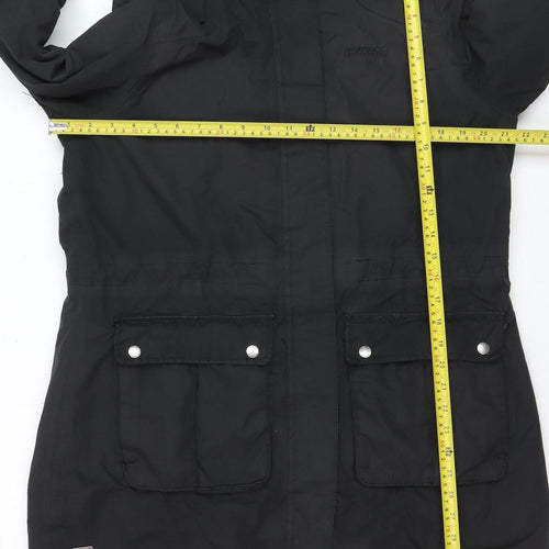 Regatta Men's Black XL Waterproof Parka Coat Hooded Faux Fur Trim