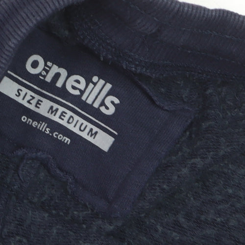 O'Neills Men's Black Medium Jogger Sweatpants with Side Stripes
