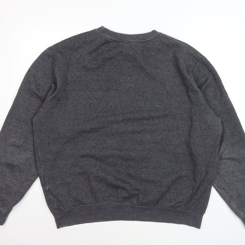 Lacoste Men's Grey XL Pullover Sweatshirt Crew Neck Fleece