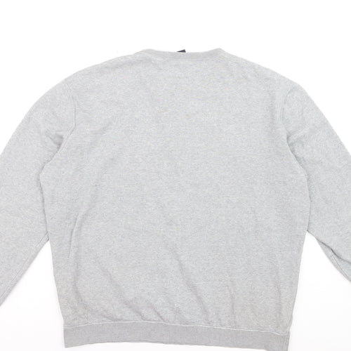 Champion Men's Grey 2XL Crew Neck Pullover Sweatshirt