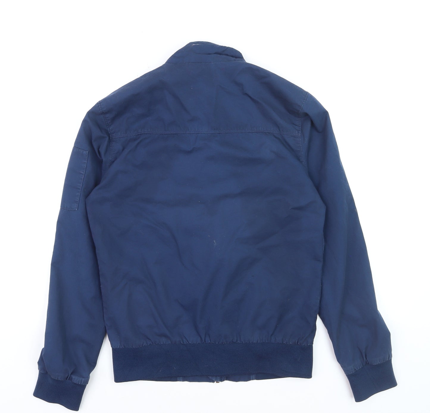 Levi's Men's Blue Cotton Bomber Jacket Size S Casual Zip-Up