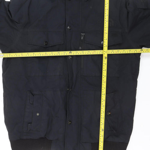 The North Face Men's Black L Hooded Insulated Parka Jacket