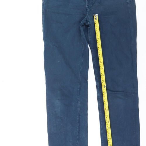 Salsa Life Men's Blue Slim Straight Jeans W30 L34