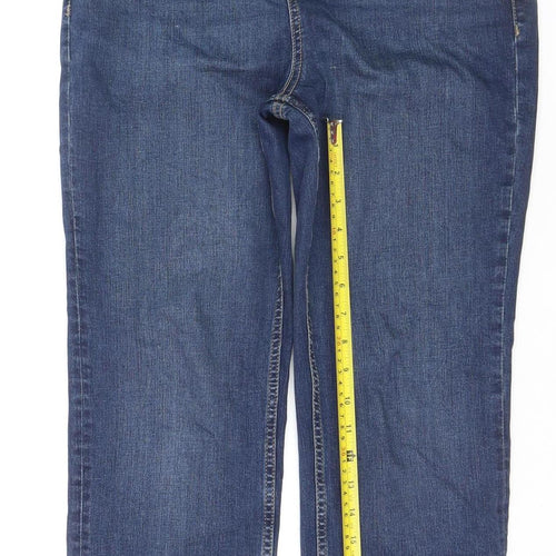 Marks and Spencer Women’s Blue Slim Cropped Jeans Size 12