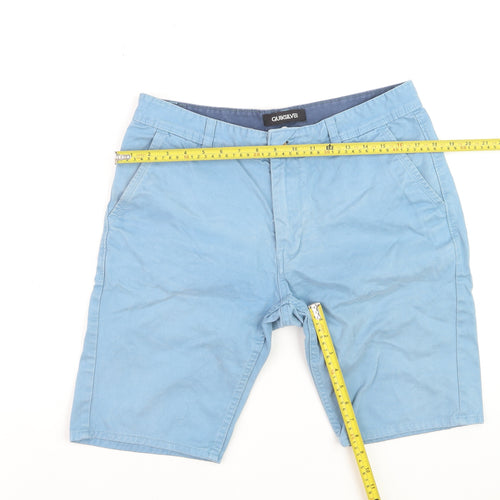 Quiksilver Men's Blue Chino Shorts Size 32 Regular Fit