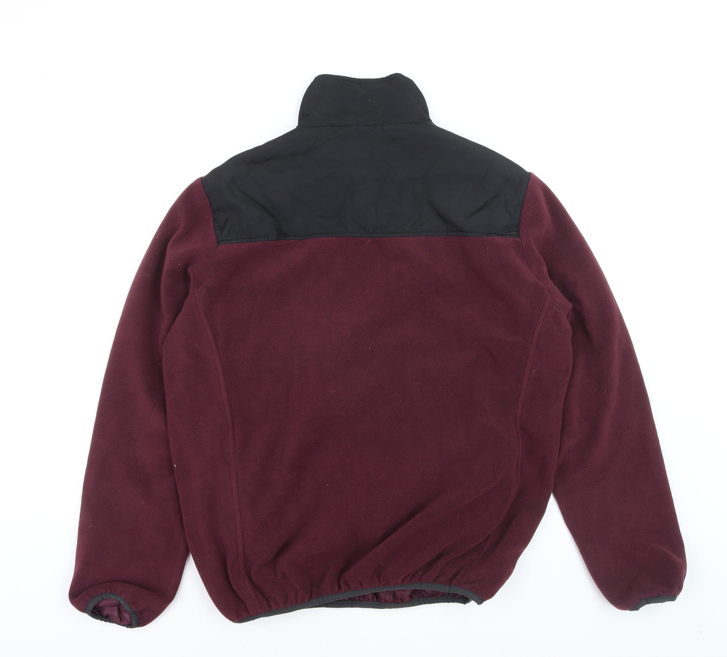 Bench Men’s Brown Fleece 1/4 Zip Activewear Jacket L