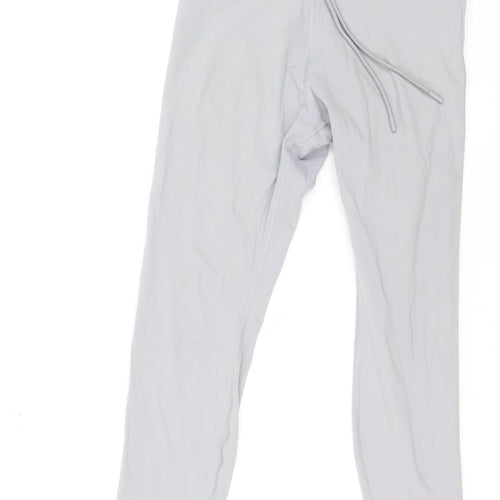 Lorna Jane Womens Grey Slim Fit Active Leggings Size M