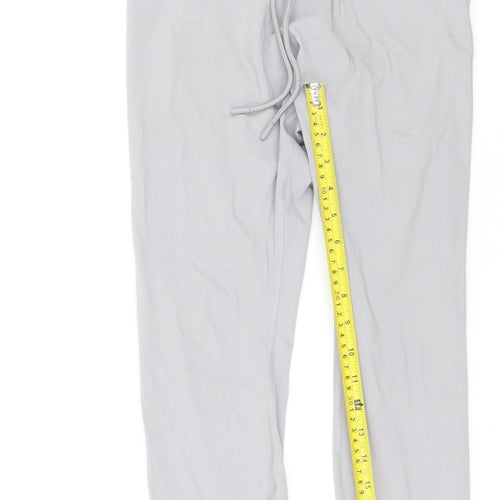 Lorna Jane Womens Grey Slim Fit Active Leggings Size M