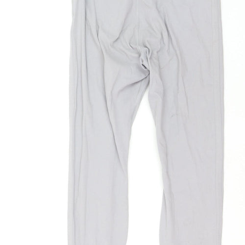 Lorna Jane Womens Grey Slim Fit Active Leggings Size M