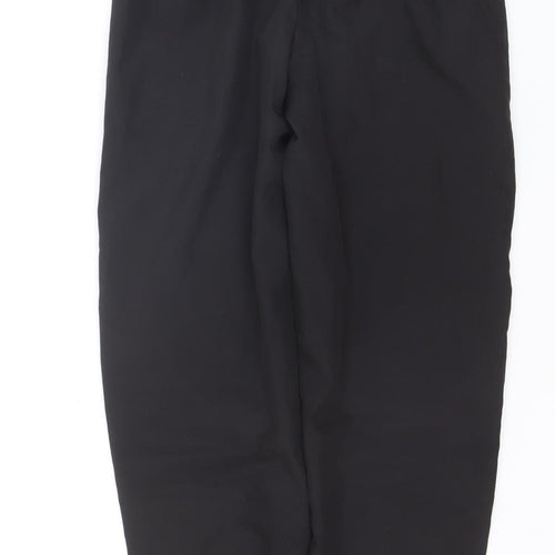 Puma Boys Black 10 Years Jogger Trousers Lightweight Elastic Waist