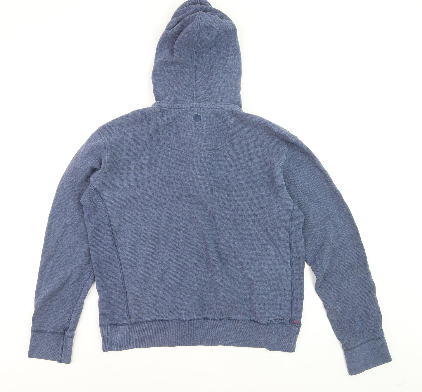 Fat Face Men's Blue Pullover Hoodie Size S Cotton Blend