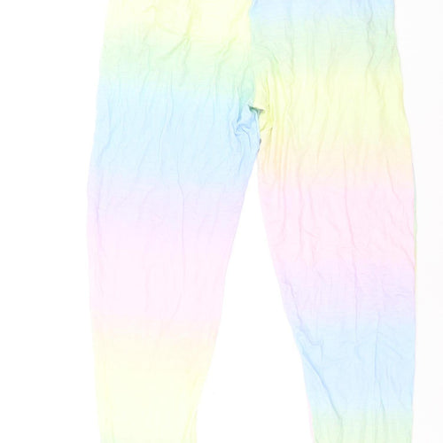 Boohoo Women’s Multicoloured Tie Dye Jogger Leggings Size 10