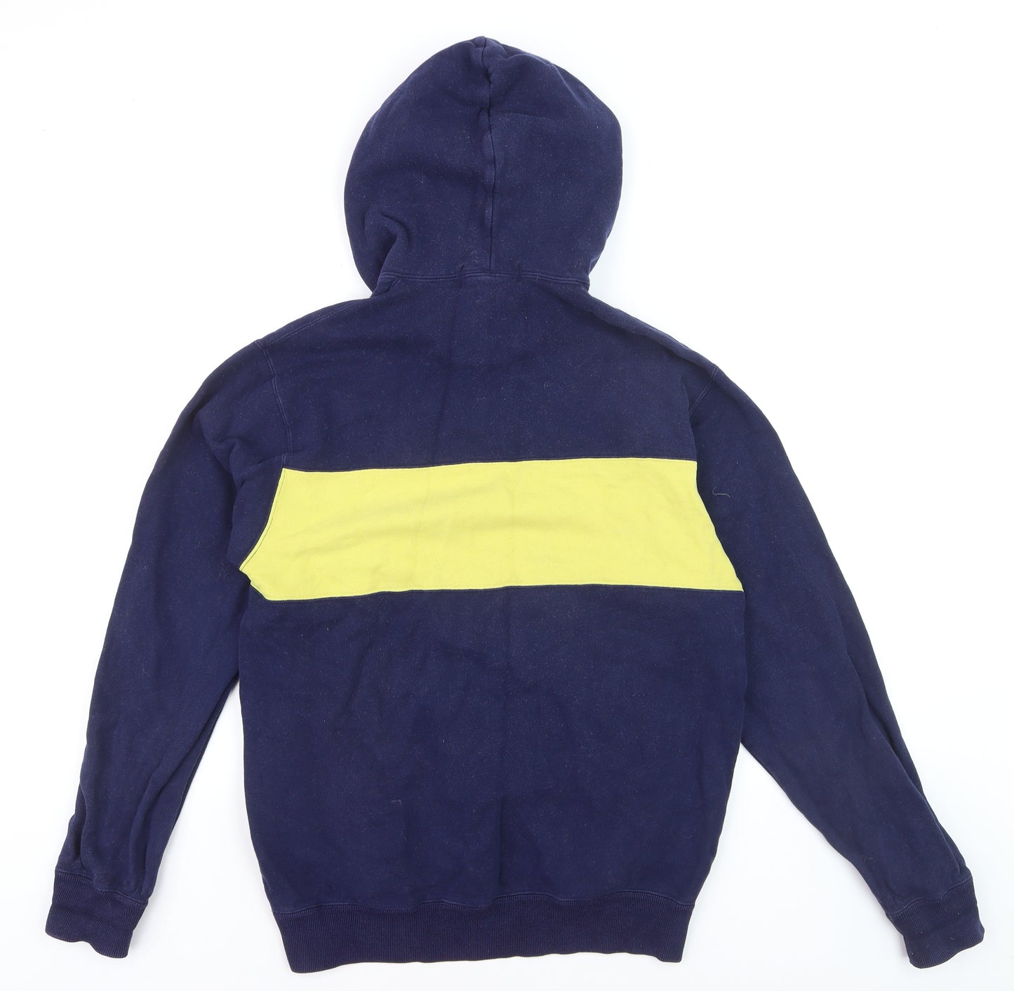 Ralph Lauren Men’s Blue Pullover Hoodie S Classic Fleece Cotton Blend