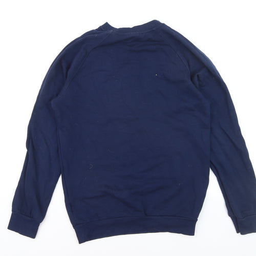 Reebok Classic Unisex Blue XS Crew Neck Pullover Sweatshirt
