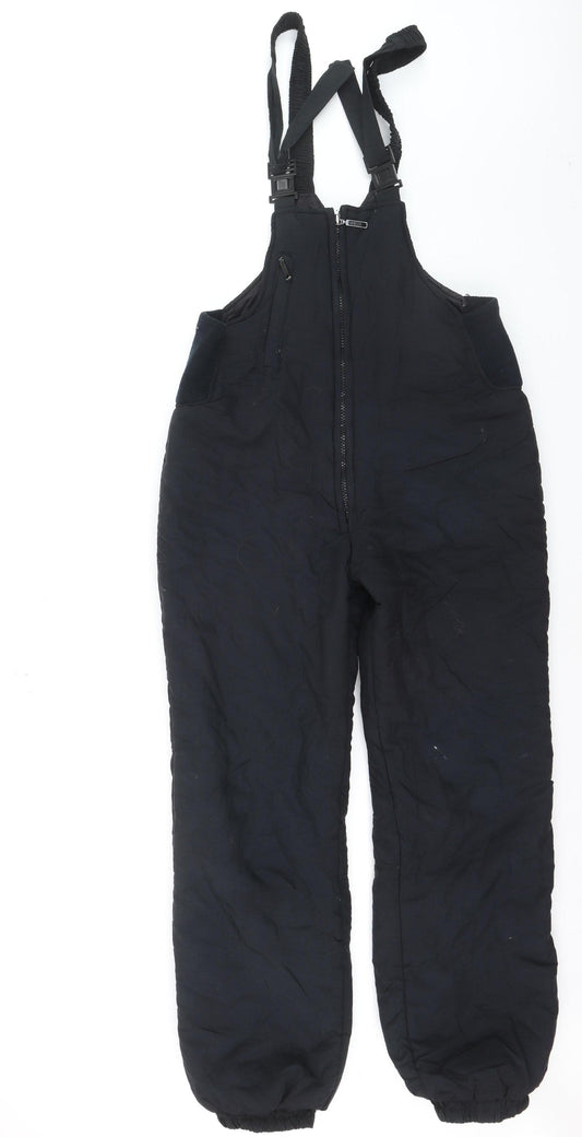 Montagne Blanche Men's Black XS Snow Pants Waterproof Insulated Trousers