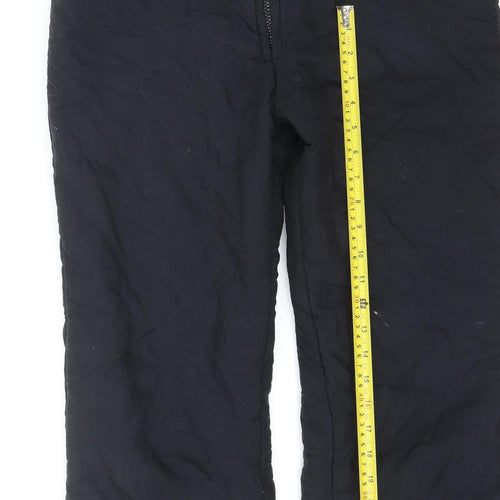 Montagne Blanche Men's Black XS Snow Pants Waterproof Insulated Trousers