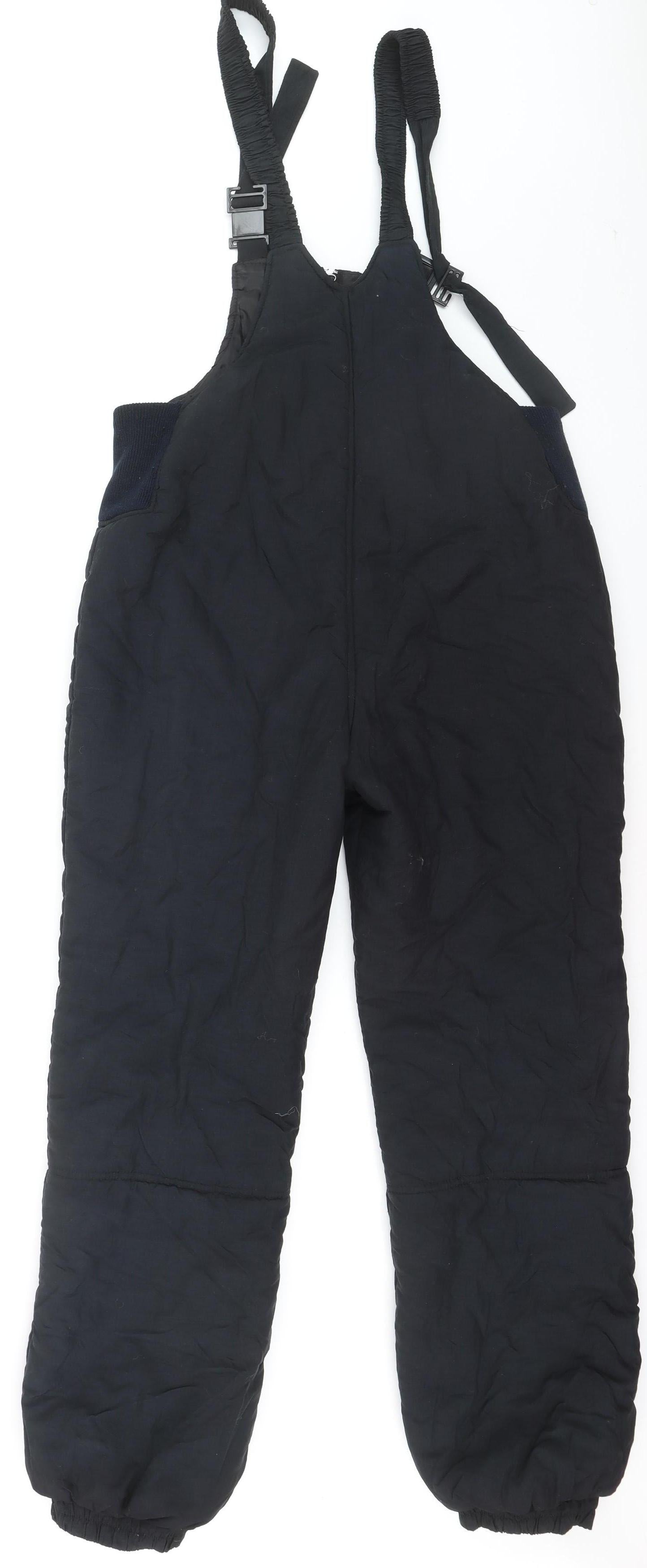 Montagne Blanche Men's Black XS Snow Pants Waterproof Insulated Trousers