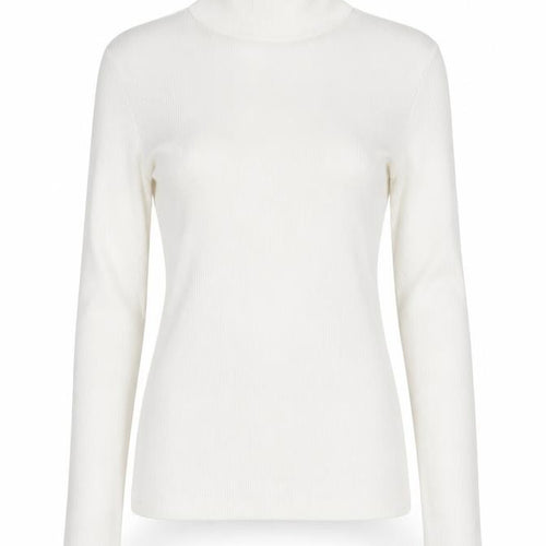 New Look Women’s White Roll Neck Slim Fit Jumper Size 8