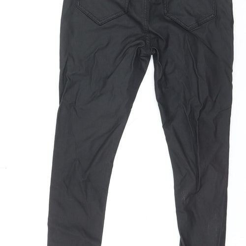 River Island Women Black Size 10R Skinny Denim Trousers