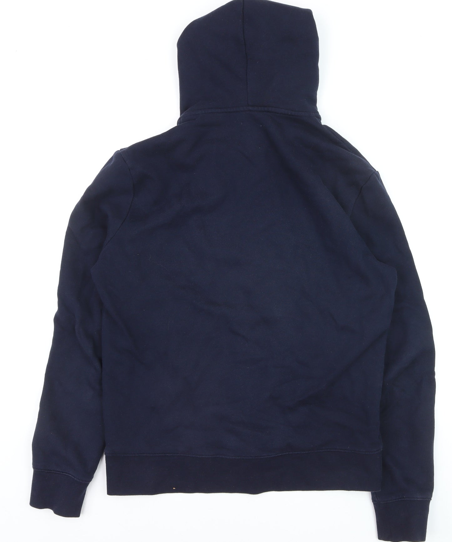 Marks and Spencer Men’s Blue Full Zip Hoodie Size M Cotton