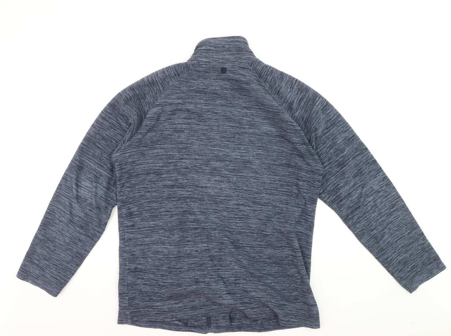 Mountain Warehouse Men’s Blue Full Zip Fleece Sweatshirt Size M