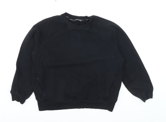 Marks and Spencer Goodmove Women Black Size 16 Pullover Sweatshirt