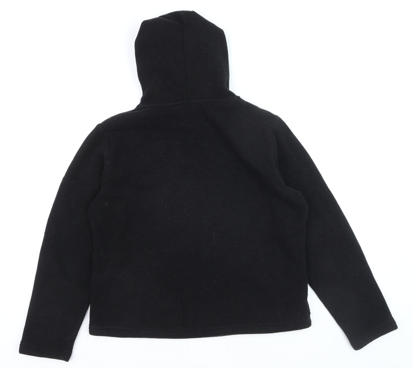 Blurr Men's Black Fleece Pullover Hoodie Medium