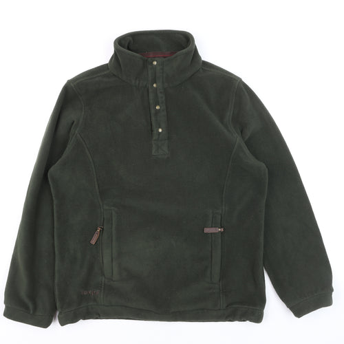 Toggi Men's Green Fleece Pullover Sweatshirt XS Outdoor Wear