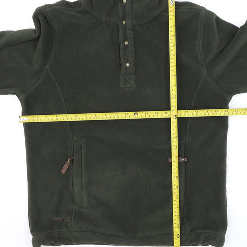 Toggi Men's Green Fleece Pullover Sweatshirt XS Outdoor Wear