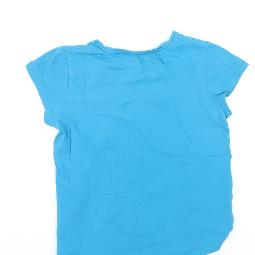 Mountain Warehouse Blue Kids L Funny Graphic Cotton T-Shirt