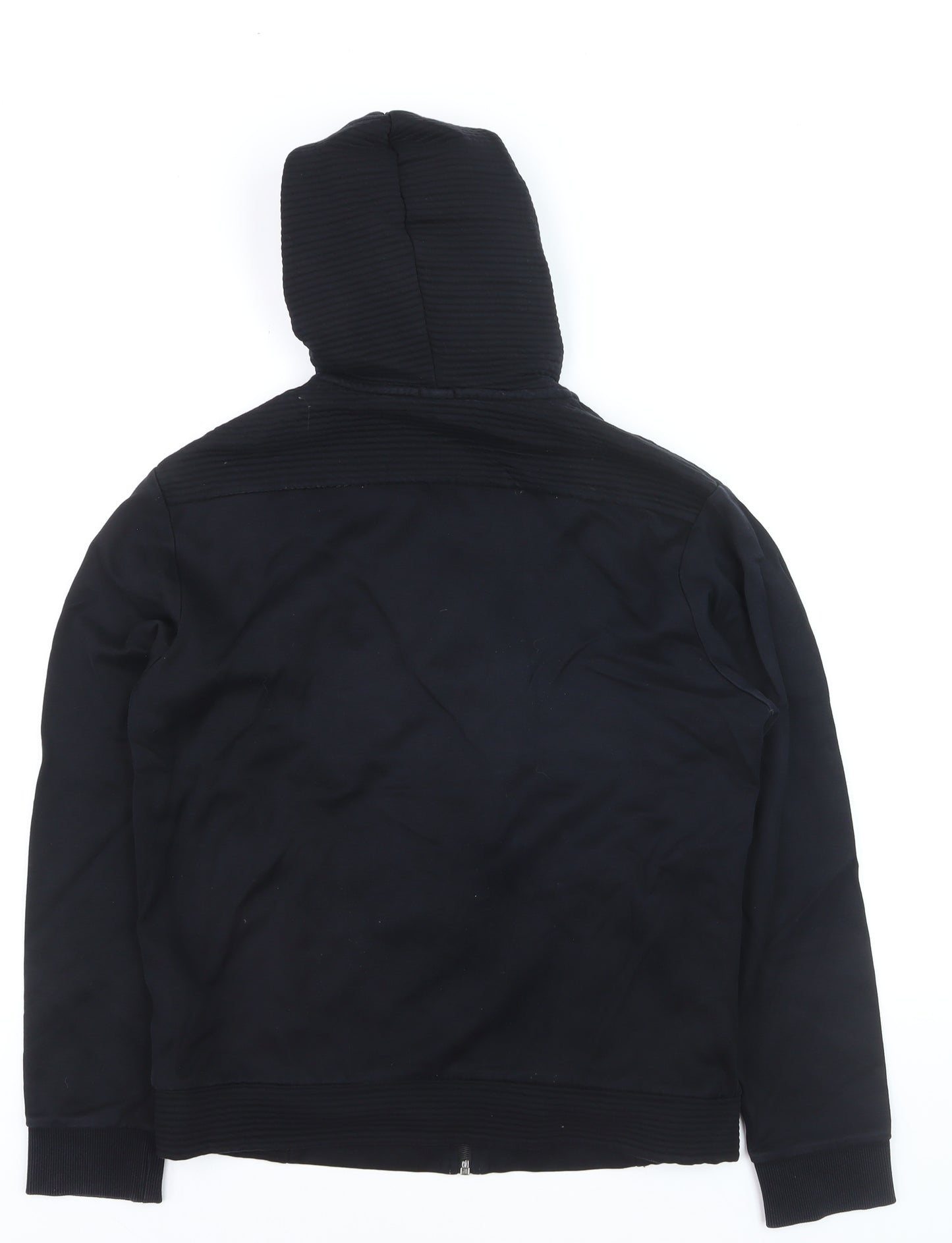 Hugo Boss Men's Black Regular Fit Full Zip Hoodie Size M