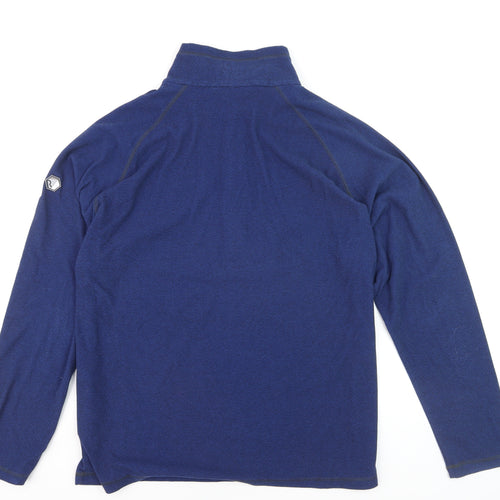 Regatta Mens Blue 2XL Pullover Fleece Sweatshirt Half Zip Outdoor Top