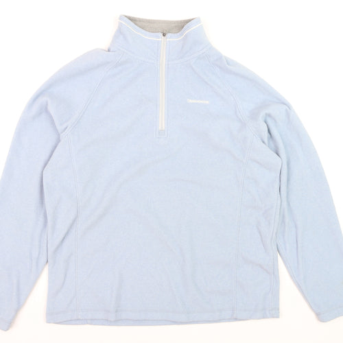 Craghoppers Mens Blue Fleece Half Zip Pullover Sweatshirt L