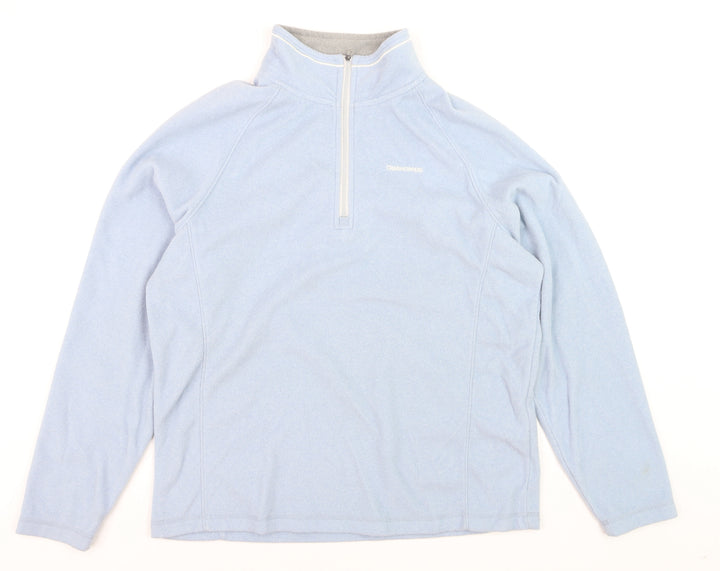 Craghoppers Mens Blue Fleece Half Zip Pullover Sweatshirt L