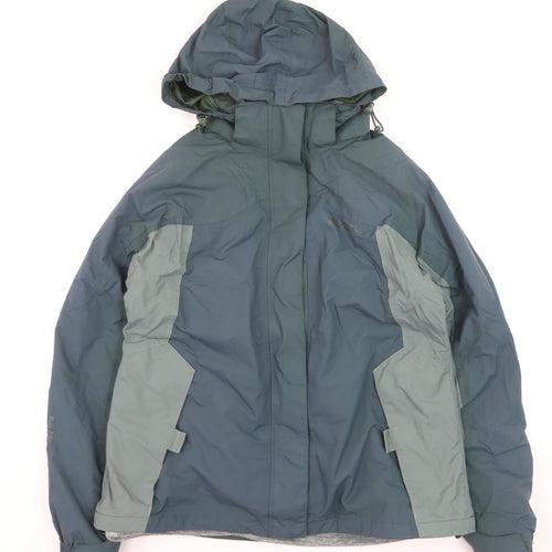 Mountain Warehouse Men's Green L Waterproof 3-in-1 Hooded Jacket