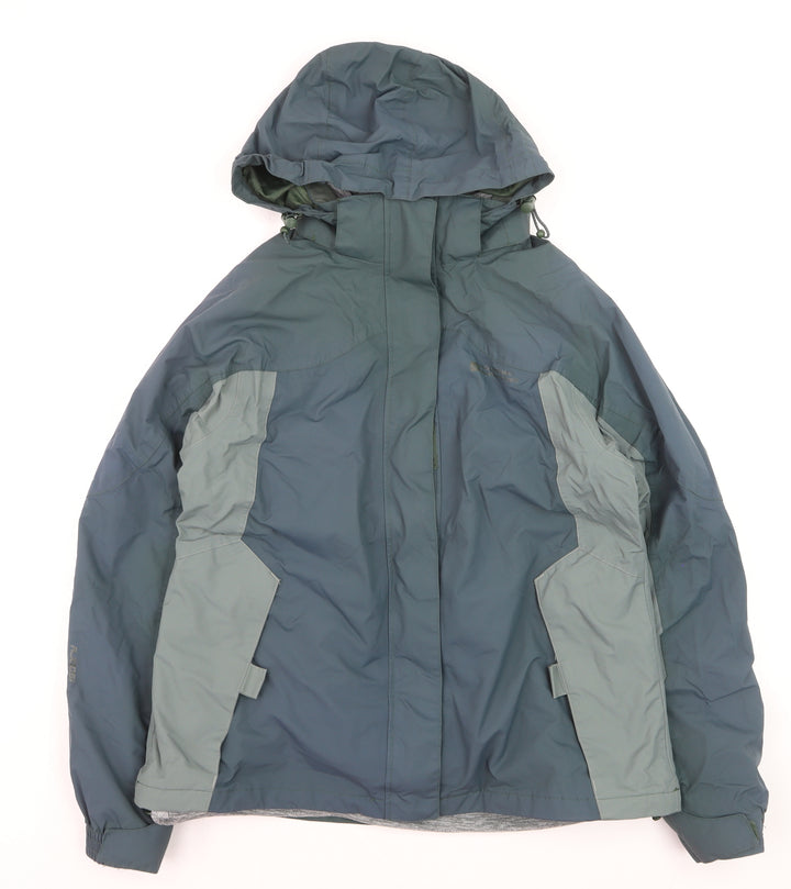 Mountain Warehouse Men's Green L Waterproof 3-in-1 Hooded Jacket