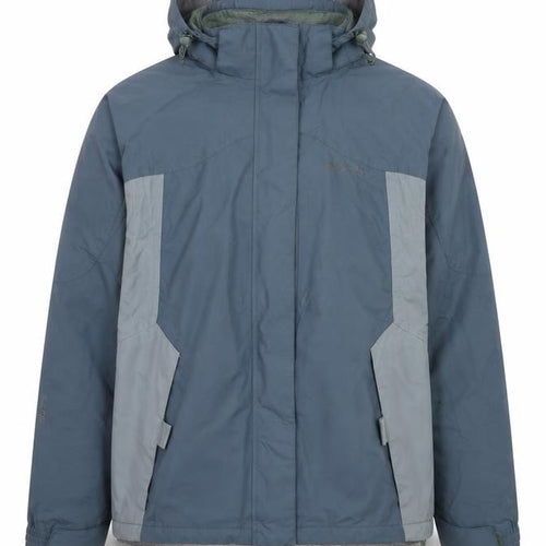 Mountain Warehouse Men's Green L Waterproof 3-in-1 Hooded Jacket