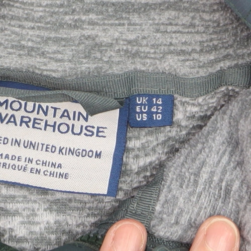Mountain Warehouse Men's Green L Waterproof 3-in-1 Hooded Jacket