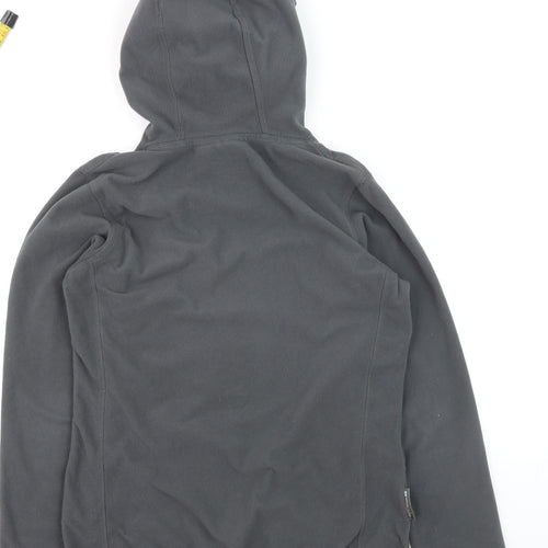 Mountain Warehouse Grey Fleece Pullover Hoodie Unisex L Outdoor