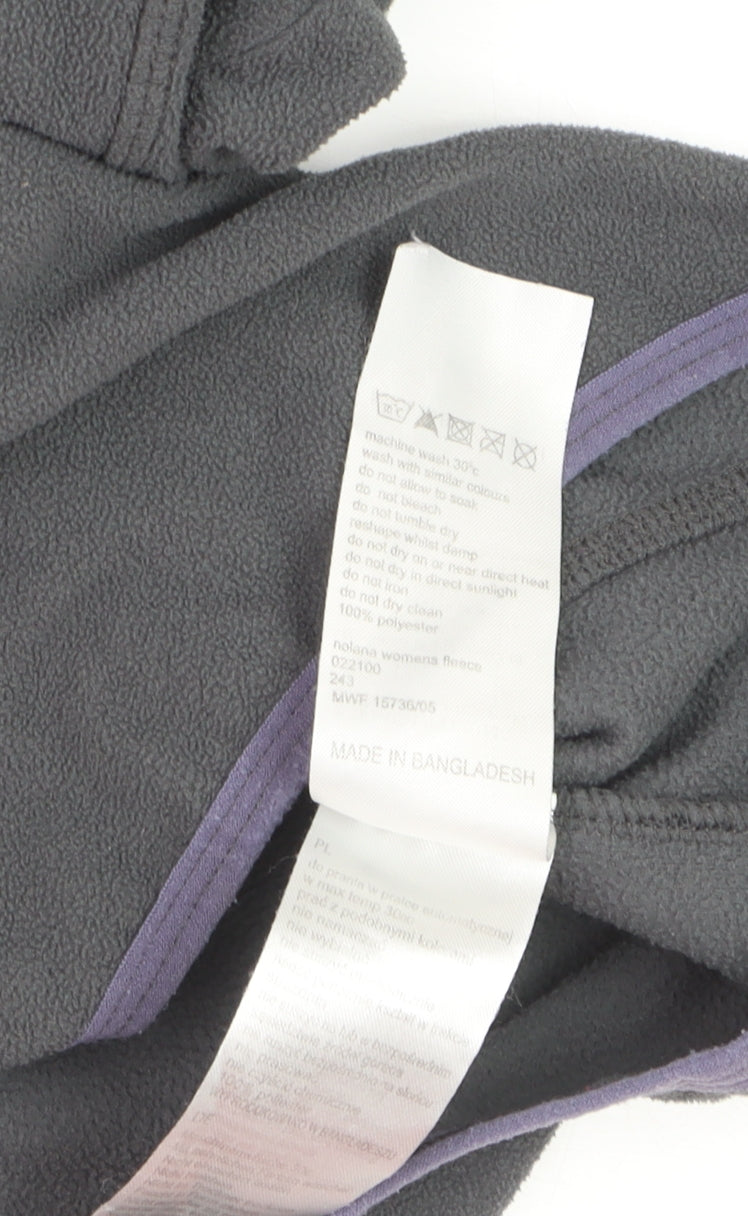 Mountain Warehouse Grey Fleece Pullover Hoodie Unisex L Outdoor
