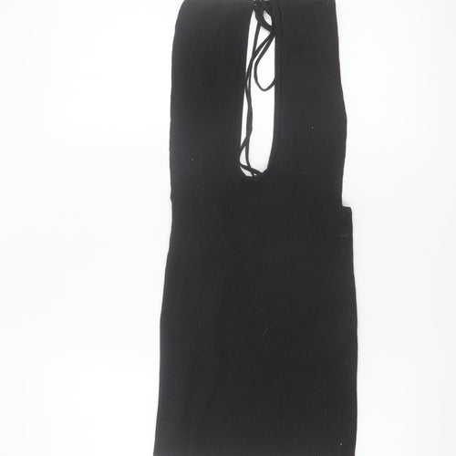 PrettyLittleThing Women’s Black S Bodycon Sleeveless Short Dress