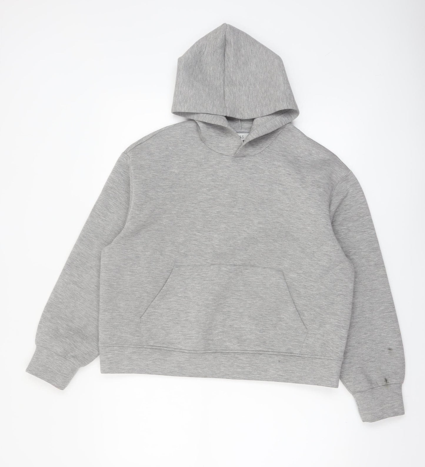 Marks and Spencer Women’s Grey Pullover Hoodie Size M