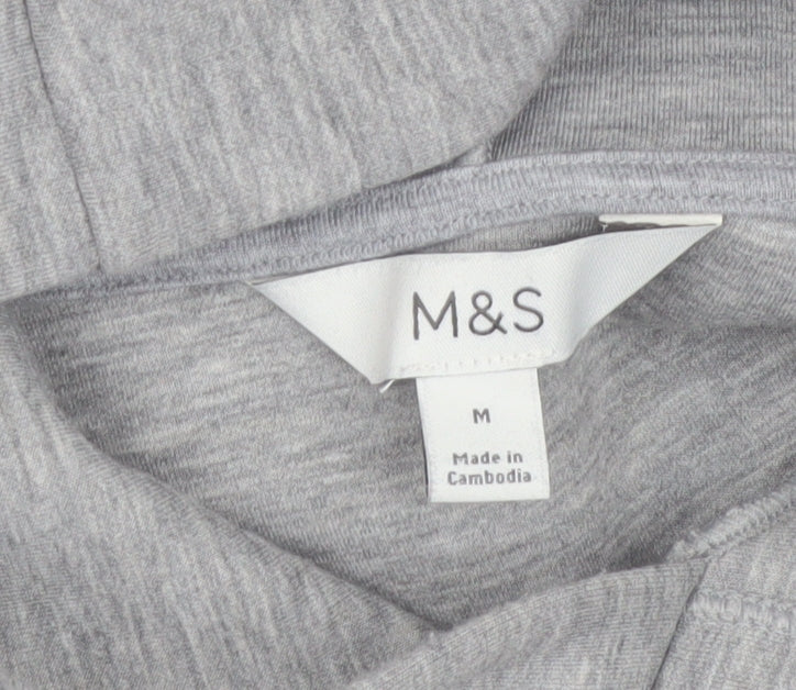Marks and Spencer Women’s Grey Pullover Hoodie Size M