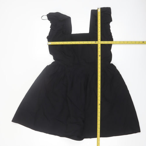 Marks and Spencer Women’s Black A-Line Short Sleeveless Dress Size 12