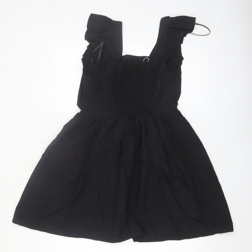 Marks and Spencer Women’s Black A-Line Short Sleeveless Dress Size 12