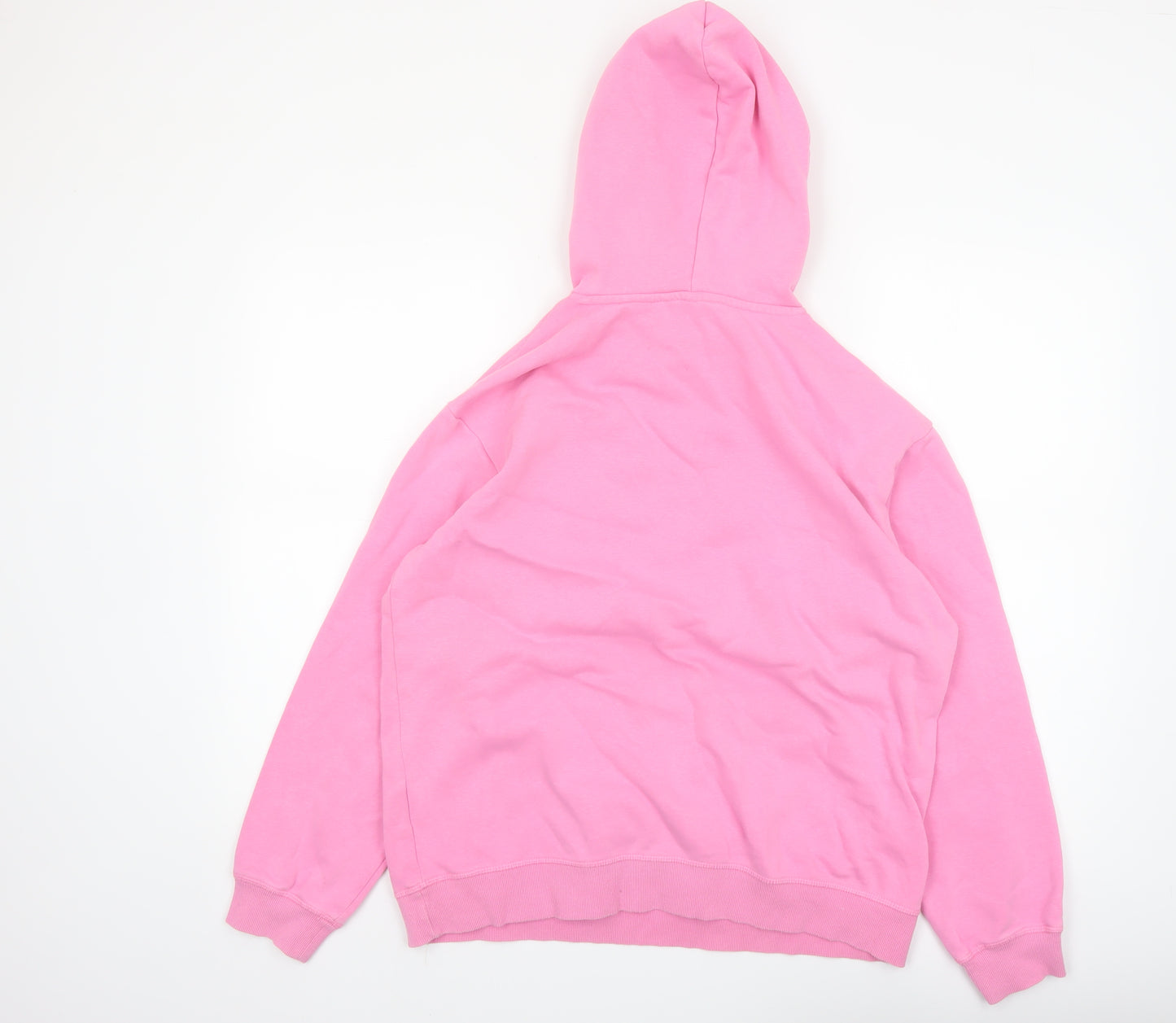 H&M Women Pink Mickey Mouse Pullover Hoodie Size S