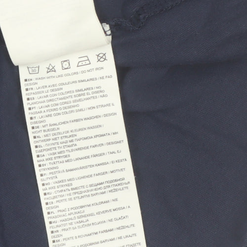 Nike Boys Navy Blue XL Graphic Logo Short Sleeve T-Shirt